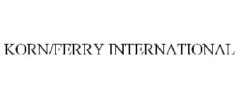 KORN/FERRY INTERNATIONAL