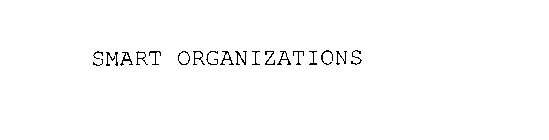 SMART ORGANIZATIONS