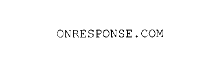 ONRESPONSE.COM
