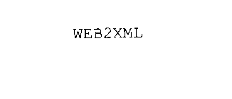 WEB2XML