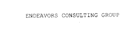 ENDEAVORS CONSULTING GROUP