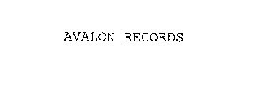 AVALON RECORDS