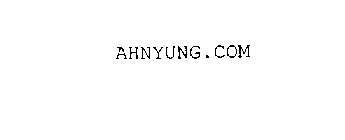 AHNYUNG.COM