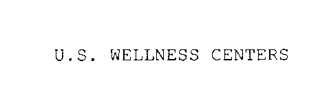 U.S. WELLNESS CENTERS