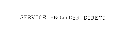 SERVICE PROVIDER DIRECT