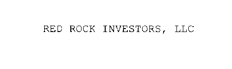 RED ROCK INVESTORS, LLC