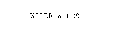 WIPER WIPES