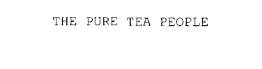 THE PURE TEA PEOPLE