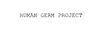 HUMAN GERM PROJECT