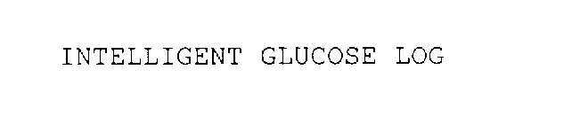 INTELLIGENT GLUCOSE LOG