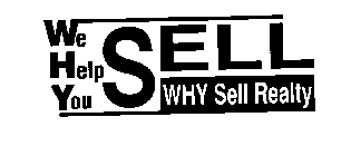 WE HELP YOU SELL WHY SELL REALTY