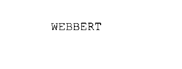 WEBBERT