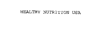 HEALTHY NUTRITION USA
