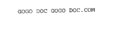 GOGO DOC GOGO DOC.COM