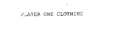PLAYER ONE CLOTHING