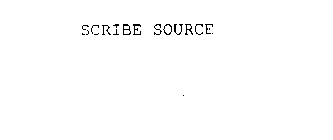 SCRIBE SOURCE