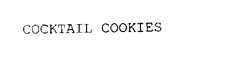 COCKTAIL COOKIES