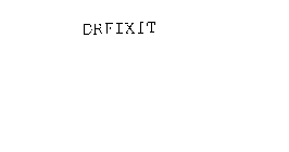 DRFIXIT