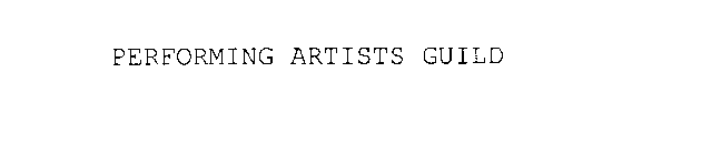 PERFORMING ARTISTS GUILD