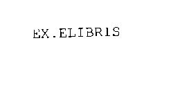 EX.ELIBRIS