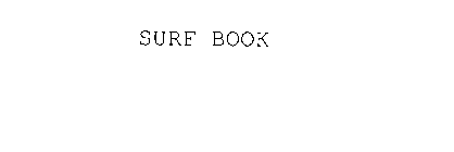 SURF BOOK