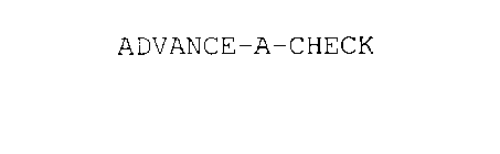 ADVANCE-A-CHECK