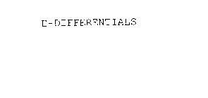 E-DIFFERENTIALS
