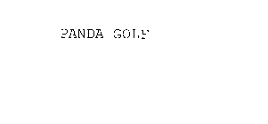 PANDA GOLF