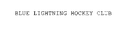 BLUE LIGHTNING HOCKEY CLUB