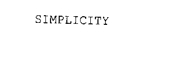 SIMPLICITY