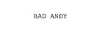 BAD ANDY