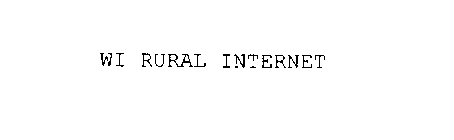 WI RURAL INTERNET