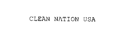 CLEAN NATION USA
