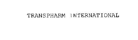 TRANSPHARM INTERNATIONAL