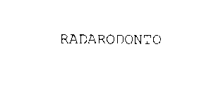 RADARODONTO