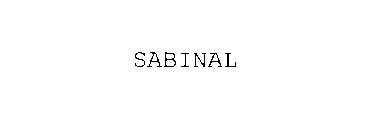 SABINAL