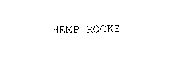 HEMP ROCKS