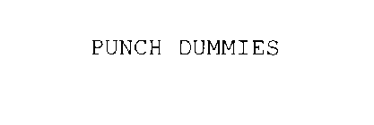 PUNCH DUMMIES