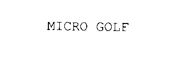 MICRO GOLF