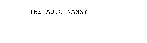 THE AUTO NANNY