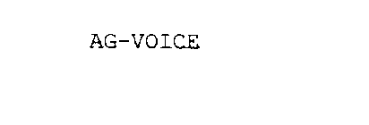 AG-VOICE