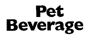 PET BEVERAGE