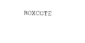 BOXCOTE
