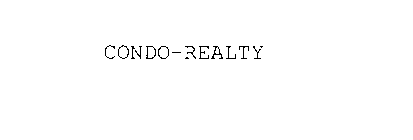 CONDO-REALTY