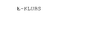 E-KLUBS