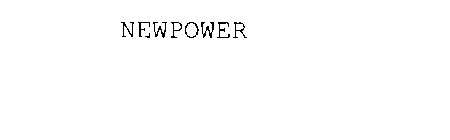 NEWPOWER