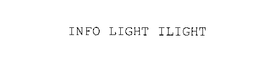 INFO LIGHT ILIGHT