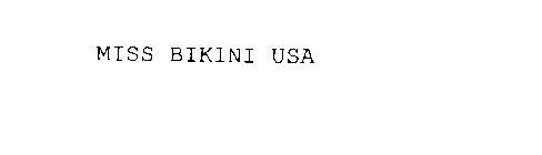 MISS BIKINI USA