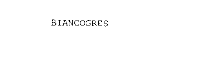 BIANCOGRES