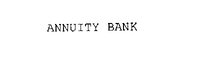 ANNUITY BANK